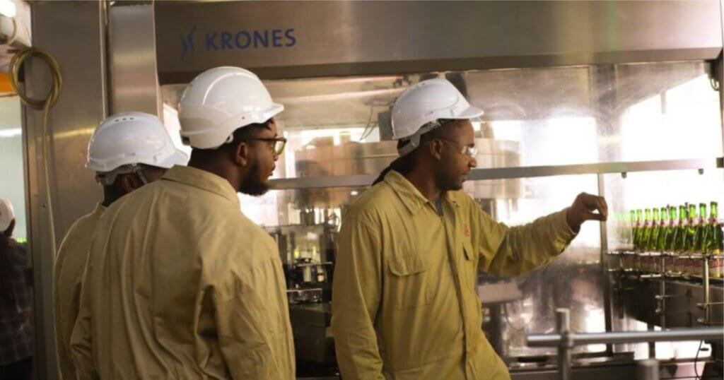 Monrovia Breweries Factory Workers