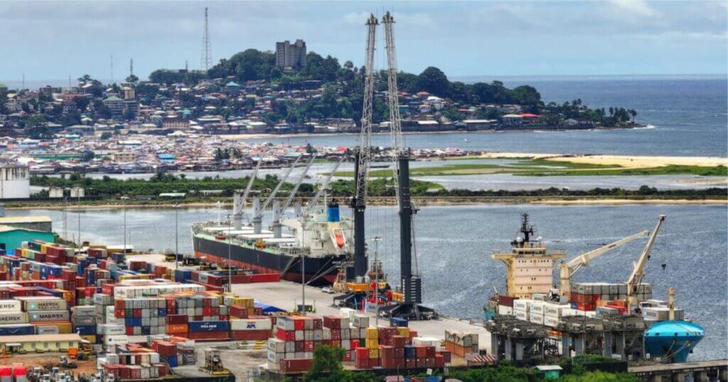 Monrovia port Liberia