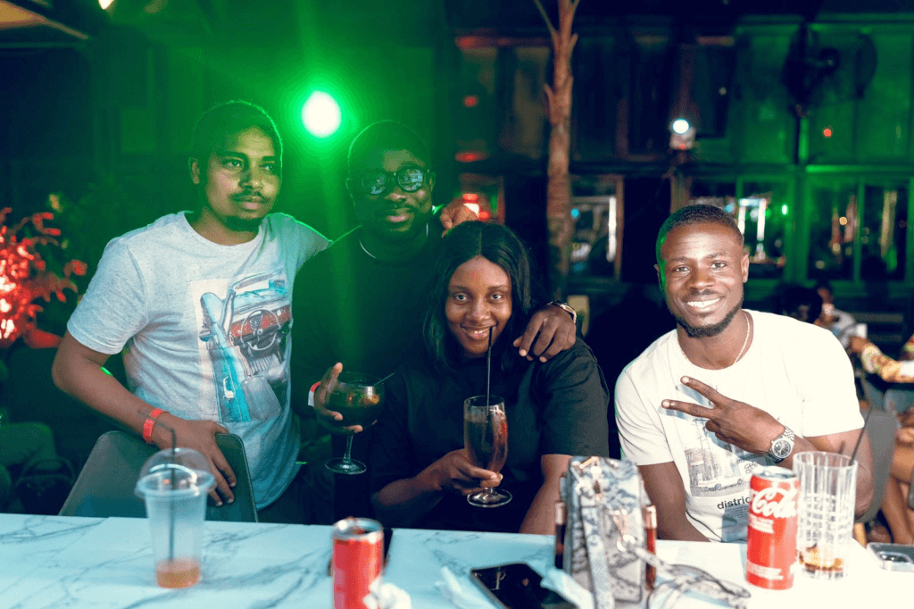 Young Liberians Partying